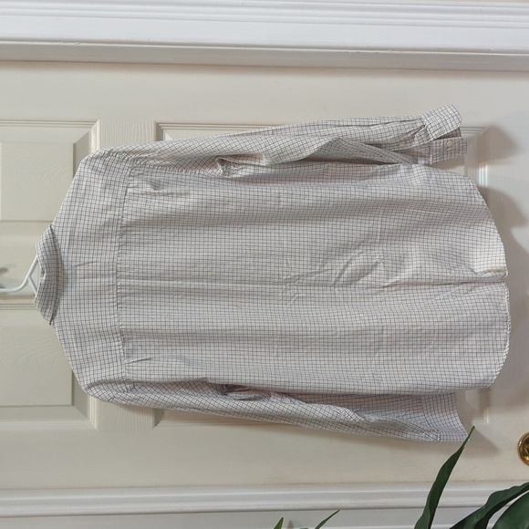 Banana Republic Men's Long Sleeve Button Down Plaid Dress Shirt Size Medium - Picture 4 of 7